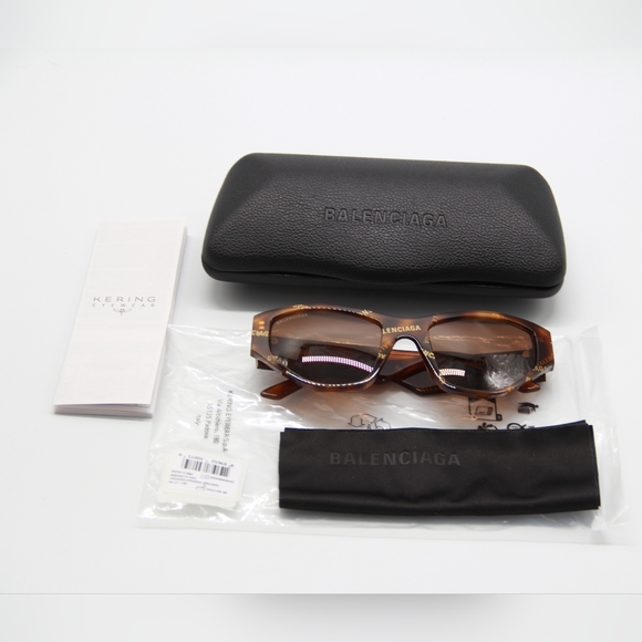 NEW BALENCIAGA EYEWEAR BB0097S 003  WOMEN SUNGLASSES BALENCIAGA - Picture 11 of 11